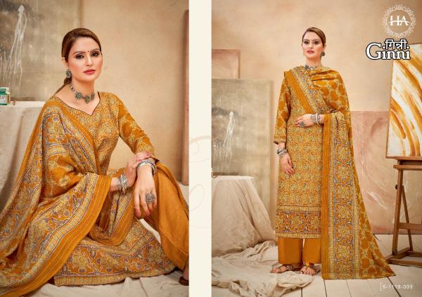 Harshit Ginni Designer Wear Pashmina Winter Wear Dress Material Collection
